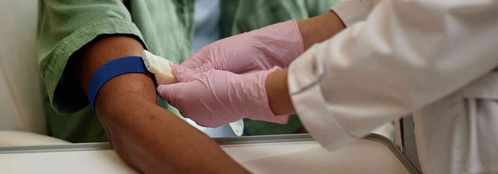 Can a blood test detect cancer in men?