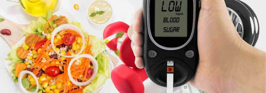 Diabetes, cholesterol, and FBC blood test. 